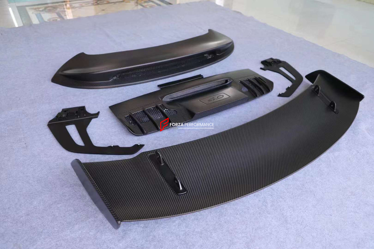 GT3 STYLE DRY CARBON REAR SPOILER for PORSCHE 911 992  Set includes:  Rear Spoiler