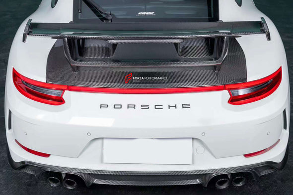 GT3 STYLE DRY CARBON REAR WING SPOILER for PORSCHE 911 991 2011 - 2020  Set includes:  Rear Spoiler