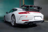 GT3 STYLE DRY CARBON REAR WING SPOILER for PORSCHE 911 991 2011 - 2020  Set includes:  Rear Spoiler