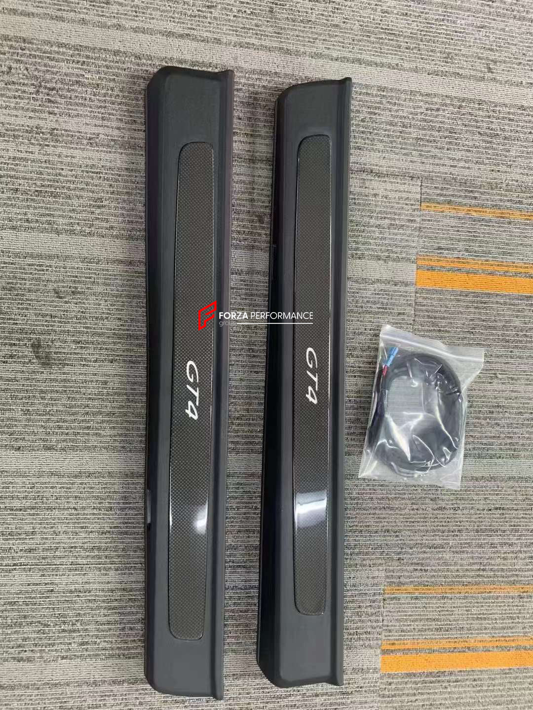 GT4 DOOR SEALS for PORSCHE 718 BOXSTER CAYMAN 2016+  Set includes:  Door Seals