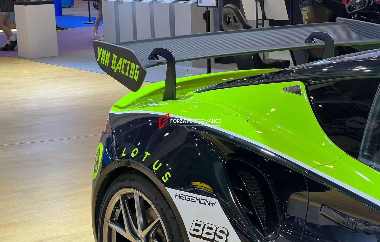 GT4 STYLE CARBON BODY KIT for LOTUS EMIRA  Set includes:  Front Lip Side Skirts Rear Spoiler