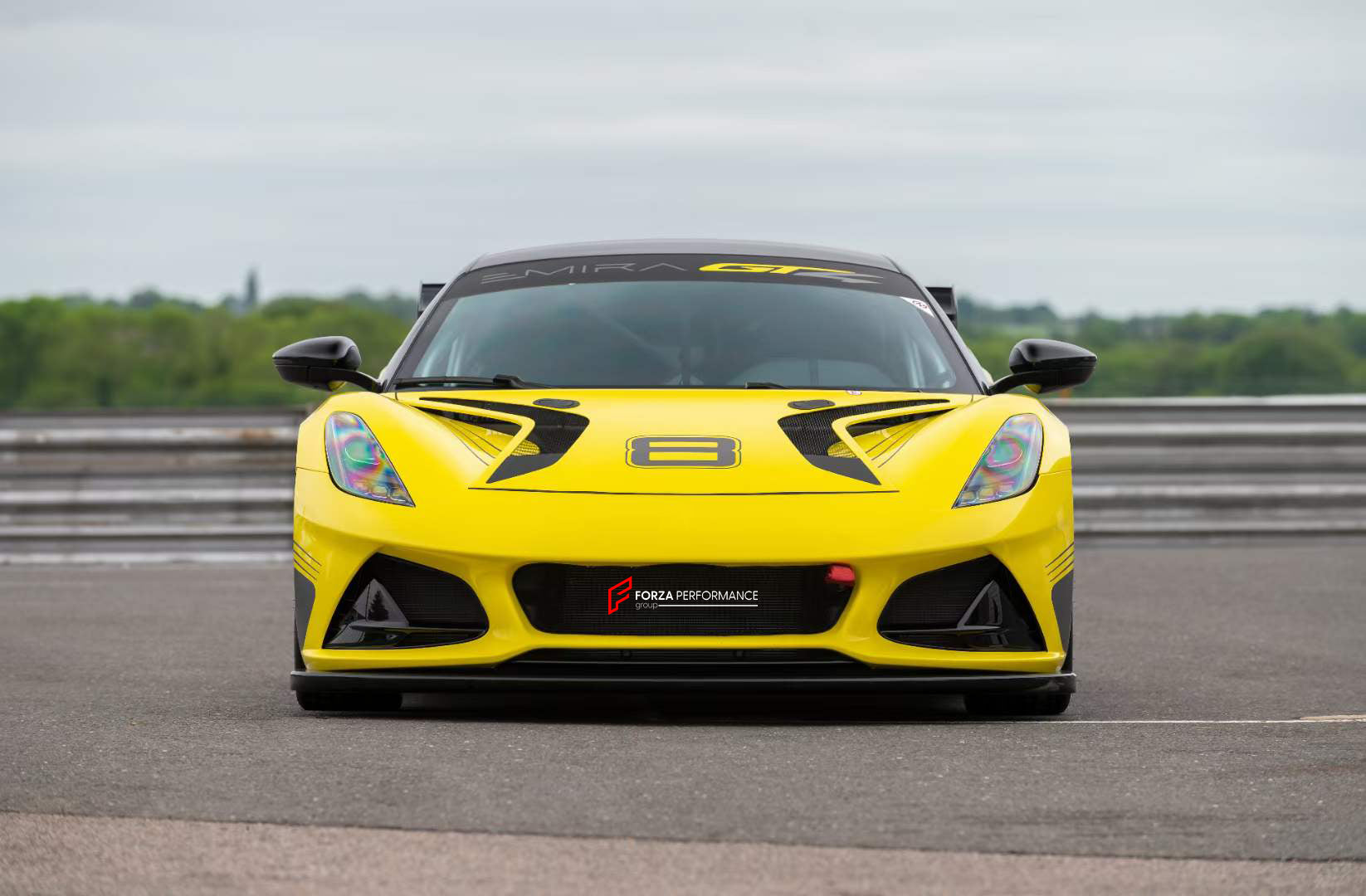 GT4 STYLE CARBON BODY KIT for LOTUS EMIRA  Set includes:  Front Lip Side Skirts Rear Spoiler