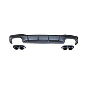 S7 | RS7 REAR DIFFUSER WITH EXHAUST TIPS for AUDI A7 4K8 2019 - 2023  Set includes:  Rear Diffuser Exhaust Tips