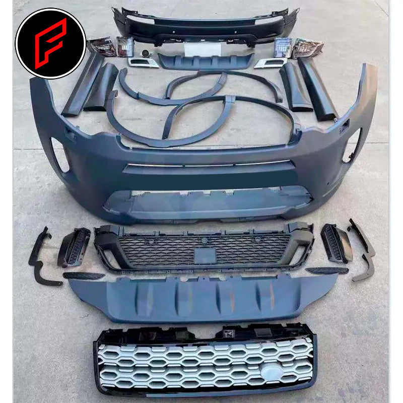 CONVERSION BODY KIT for LAND ROVER DISCOVERY SPORT L550 2014 - 2019 UPGRADE to 2020 FACELIFT