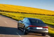 S7 | RS7 REAR DIFFUSER WITH EXHAUST TIPS for AUDI A7 4K8 2019 - 2023  Set includes:  Rear Diffuser Exhaust Tips