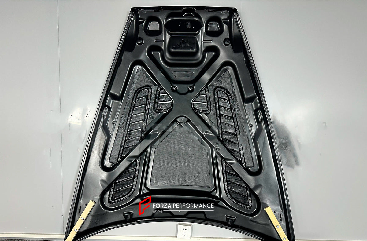 HOOD for ASTON MARTIN VANTAGE AM6 2018 - 2024

Set includes:
Hood / Bonnet

Material: Carbon Fiber

NOTE: Professional installation is required