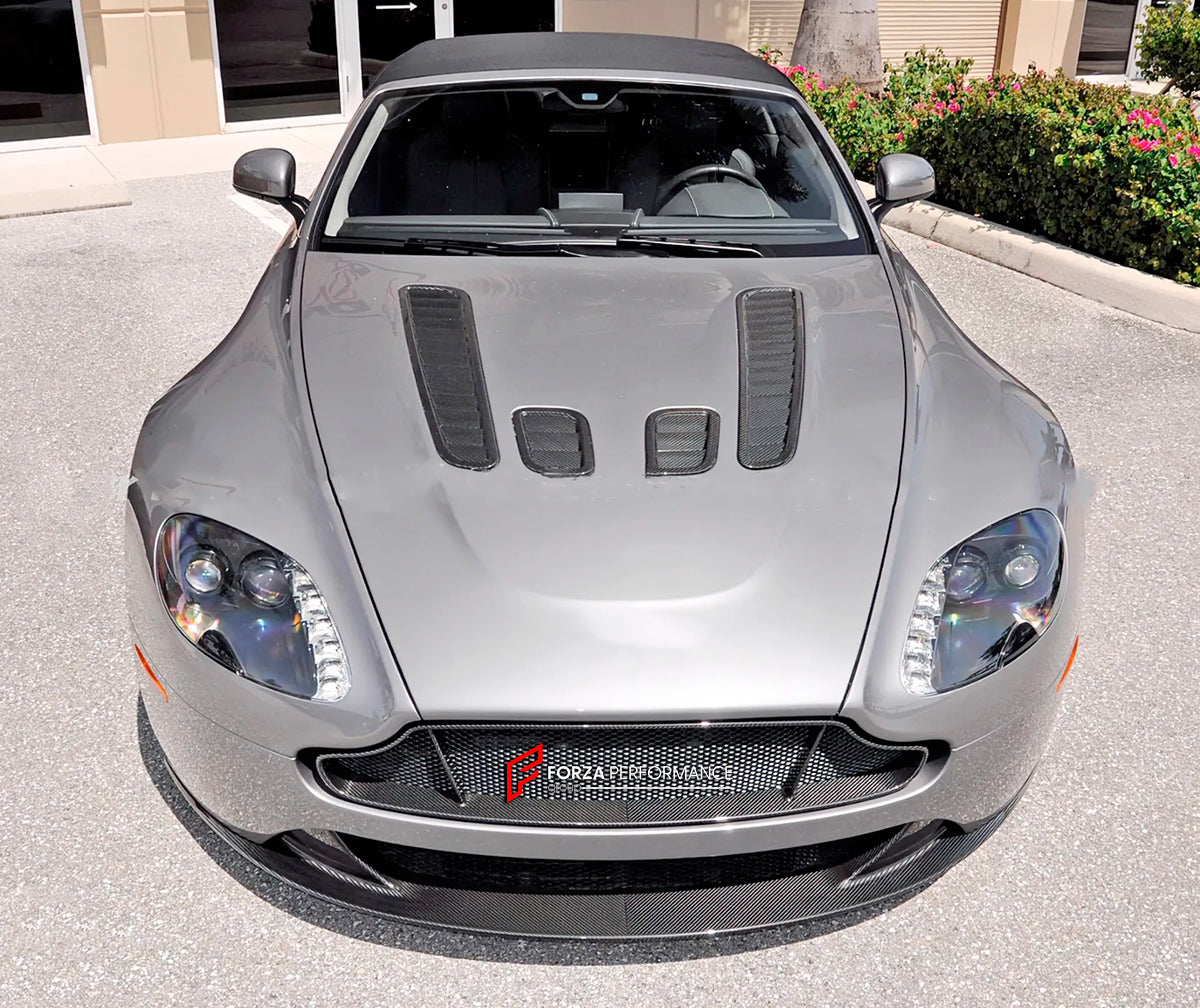 HOOD for ASTON MARTIN VANTAGE AM6 2018 - 2024

Set includes:
Hood / Bonnet

Material: Carbon Fiber

NOTE: Professional installation is required