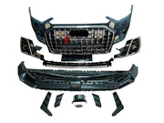HORCH BODY KIT for AUDI S8 D5 FACELIFT 2021+

Set includes:

Front Lip
Front Bumper Assembly
Grille
Fog Lights Covers
Side Logo Covers&nbsp;
Rear Diffuser
Exhaust Tips

Material:&nbsp;Plastic

* Each part can be sent separately. Contact us if you need a specific part.

NOTE: Professional installation is required.
