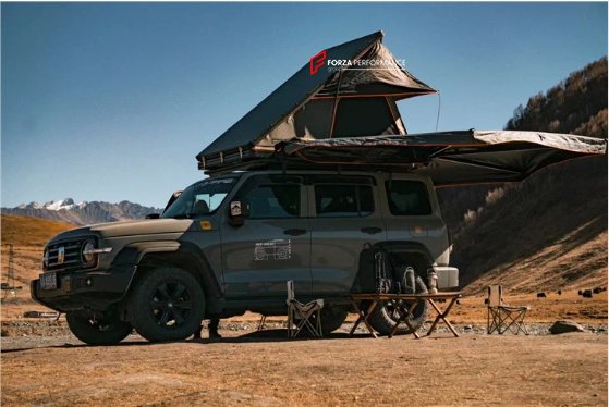 HARD SIDED ROOF TOP TENT