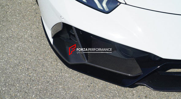 DRY CARBON N TYPE WIDE BODY KIT V2 for LAMBORGHINI HURACAN EVO  Set includes: Front Lip Side Skirts Rear Diffuser Rear Spoiler
