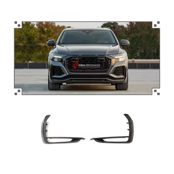 Carbon Fiber Foglamp Covers for Audi RSQ8 2021+