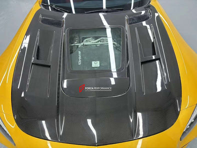 IMP STYLE CARBON HOOD for MERCEDES-BENZ AMG GT C190 2014 - 2017  Set includes:  Hood