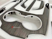 INTERIOR KIT for TOYOTA LAND CRUISER 300 LC 300 2021+

Set includes:

Cupholder
Arm Console
Dashboard Trims
Door Handle Trims
Speaker Covers

Material: Mahogany Wood

NOTE: Professional installation is required.