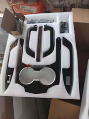 INTERIOR KIT for TOYOTA LAND CRUISER 300 LC 300 2021+

Set includes:

Cupholder
Arm Console
Dashboard Trims
Door Handle Trims
Speaker Covers

Material: Mahogany Wood

NOTE: Professional installation is required.