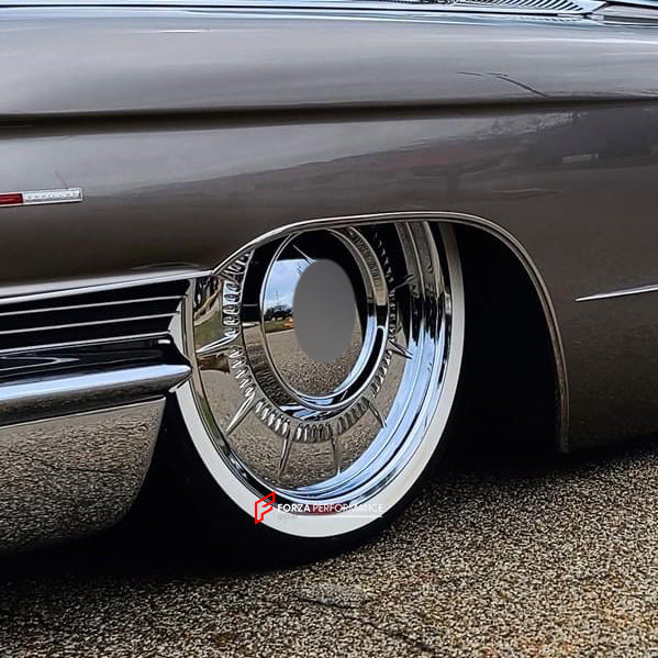ISOTOPE CADILLAC STYLE FORGED WHEELS RIMS for LINCOLN, PONTIAC, CHEVROLET, DODGE, BUICK, CADILLAC