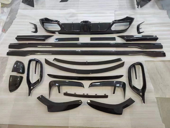 MS CARBON BODY KIT FOR MERCEDES BENZ S CLASS AMG W223 2020+