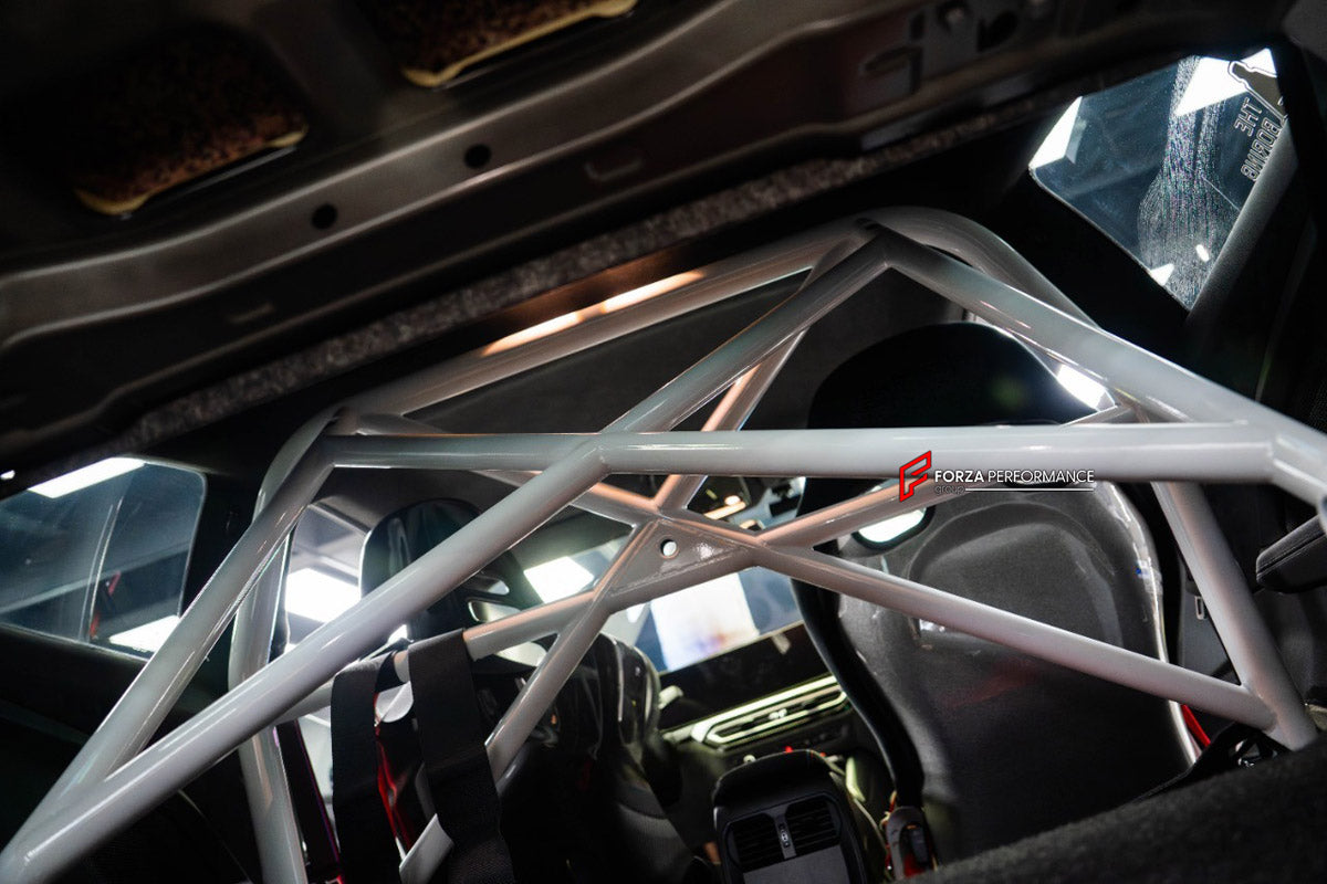 Bolt On Roll Cage for BMW M2 G87 LCI 2024+
Set includes:

Roll Bar
Material: Chromoly Alloy Steel

NOTE: Professional installation is required.