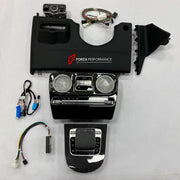 CONVERSION UPGRADE FACELIFT OLD TO NEW BODY KIT for Mercedes-Benz W464 G63 G350 G350D G400D G500 G550 2019 - 2024 to G-Class W465 2025+
Set includes:

Dashboard Panel Cover
Central Control Panel Trim
Interior Door Panel Trim
Center Console Air Outlet Cover Trim
Central Control Touch Pad With Panel Cover
Rear Center Console Air Vent Cover
Material: Plastic

NOTE: Professional installation is required.