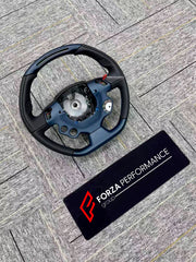 CARBON LEATHER STEERING WHEEL for FERRARI 458 SPIDER ITALIA SPECIALE 2009 - 2016
Set includes:

Steering Wheel
Material: Carbon + Leather

NOTE: Professional installation is required.