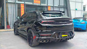FORGED CARBON WIDE BODY KIT for LAMBORGHINI URUS SE FACELIFT 2025+ FORZA PERFORMANCE WD style kit
Set includes:

Front Lip
Hood Bonnet
Fender Flares
Side Skirts
Rear Wing Spoiler
Rear Spoiler
Rear Diffuser
Rear Bumper Splitters
Material: Forged Carbon

NOTE: Professional installation is required.