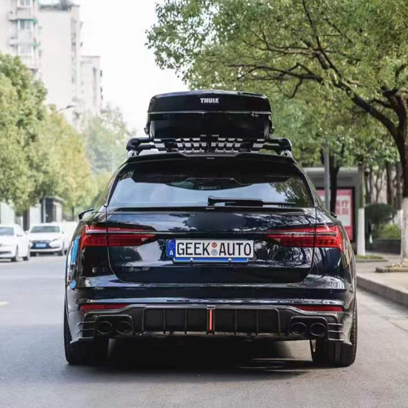 KARBEL CARBON CARBON FIBER REAR TRUNK SPOILER FOR AUDI A6 ALLROAD C8 2020-ON