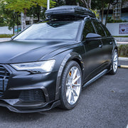KARBEL CARBON CARBON FIBER SIDE SKIRTS FOR AUDI A6 ALLROAD C8 2020-ON