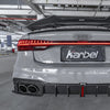 KARBEL CARBON CARBON FIBER REAR DIFFUSER VER.2 FOR AUDI S7 & A7 S LINE 2019-ON C8