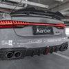 KARBEL CARBON CARBON FIBER REAR DIFFUSER VER.2 FOR AUDI S7 & A7 S LINE 2019-ON C8