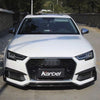 KARBEL CARBON DRY CARBON FIBER FRONT LIP VER.1 FOR AUDI S4 & A4 S LINE 2017-2018 B9