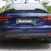 KARBEL CARBON DRY CARBON FIBER REAR DIFFUSER FOR AUDI S4 & A4 S LINE 2017-2019 B9