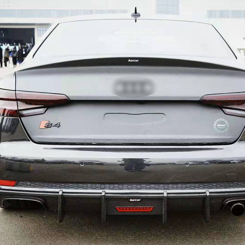 S4 Diffuser KARBEL CARBON DRY CARBON FIBER REAR DIFFUSER FOR AUDI S4 & A4 S LINE 2 ...
