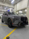 LARTE STYLE BODY KIT for BMW X7 G07 M60i LCI 2023  Set includes:  Front Lip Front Grille Mirror Covers Side Skirts Rear Diffuser Rear Spoiler Roof Spoiler