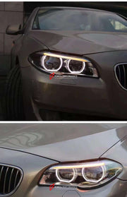 LED HEADLIGHTS for BMW 5 SERIES F10 F11 F18 2013 - 2017  Set includes:  LED Headlights