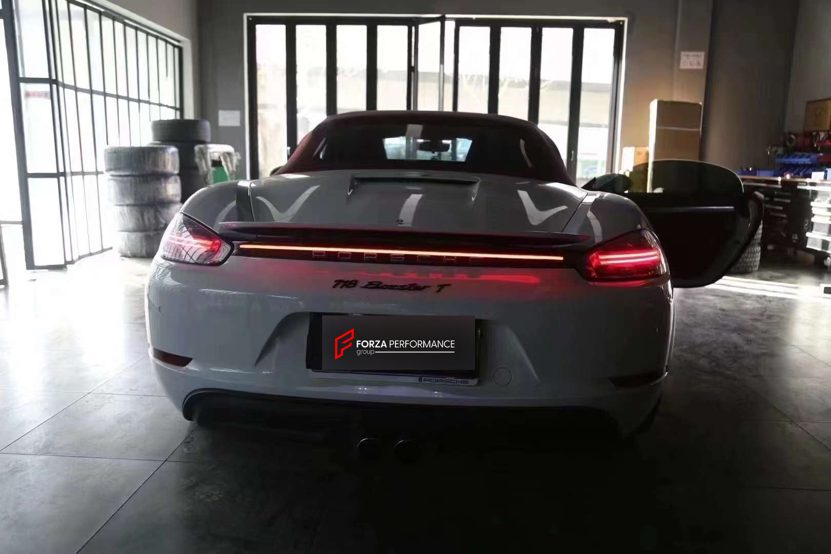 LED STRIP TAIL LIGHT for PORSCHE 718 BOXSTER CAYMAN 2017 - 2023  Set includes:  Tail Light