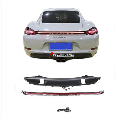 LED STRIP TAIL LIGHT for PORSCHE 718 BOXSTER CAYMAN 2017 - 2023  Set includes:  Tail Light