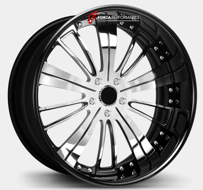 FORGED DUALLY TRUCK FORGED WHEELS RIMS for FORD F-550 CHASSIS CAB DRW SUPER DUTY 1999 - PRESENT