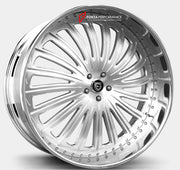 FORGED DUALLY TRUCK FORGED WHEELS RIMS for FORD F-350 SUPER DUTY DRW SUPER DUTY 2017 - 2019