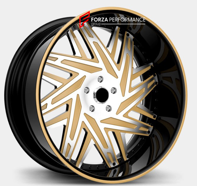 FORGED DUALLY TRUCK FORGED WHEELS RIMS for GMC SIERRA 3500HD DRW T1XX HD FACELIFT 2024 - PRESENT