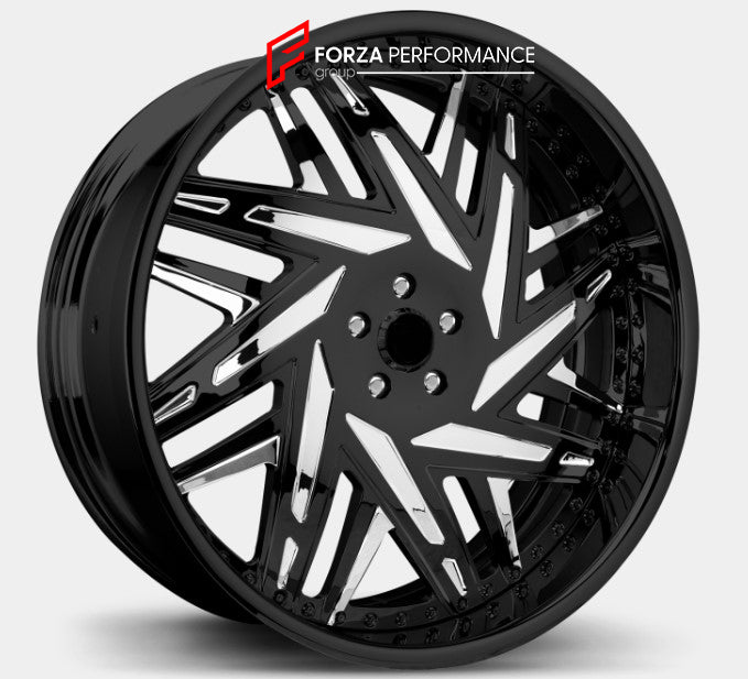 FORGED DUALLY TRUCK FORGED WHEELS RIMS for GMC SIERRA 3500HD DRW T1XX HD FACELIFT 2024 - PRESENT