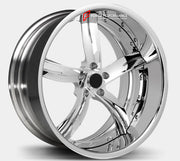 FORGED WHEELS RIMS LEXANI LF-735 NICKLE FOR TRUCK CARS R-69
