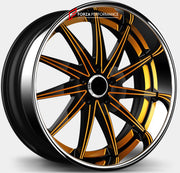 FORGED DUALLY TRUCK FORGED WHEELS RIMS for CHEVROLET SILVERADO 3500HD DRW T1XX HD FACELIFT 2024 - PRESENT