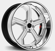 FORGED DUALLY TRUCK FORGED WHEELS RIMS for FORD F-650 DRW MEDIUM DUTY 2000 - PRESENT