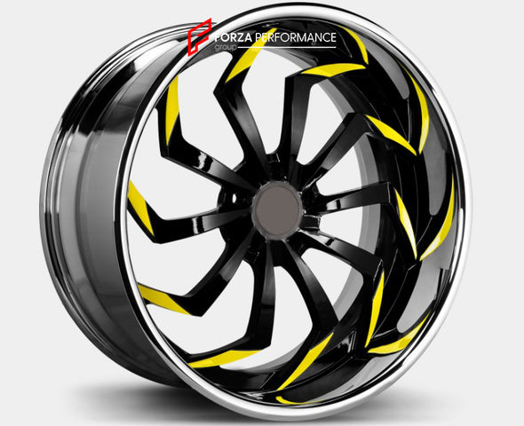 FORGED WHEELS RIMS LEXAN LF-770 STATIC FOR TRUCK CARS R-31