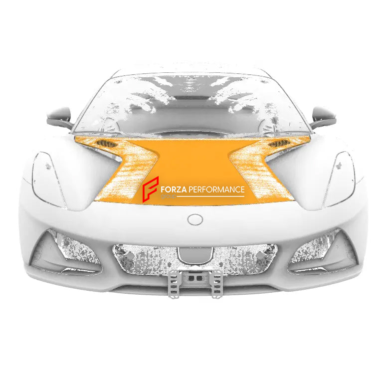 CARBON HOOD for LOTUS EMIRA  Set includes:  Hood