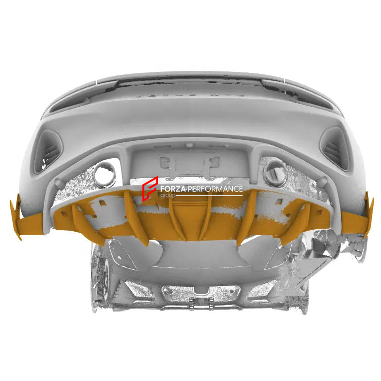 CARBON REAR DIFFUSER for LOTUS EMIRA  Set includes:  Rear Diffuser