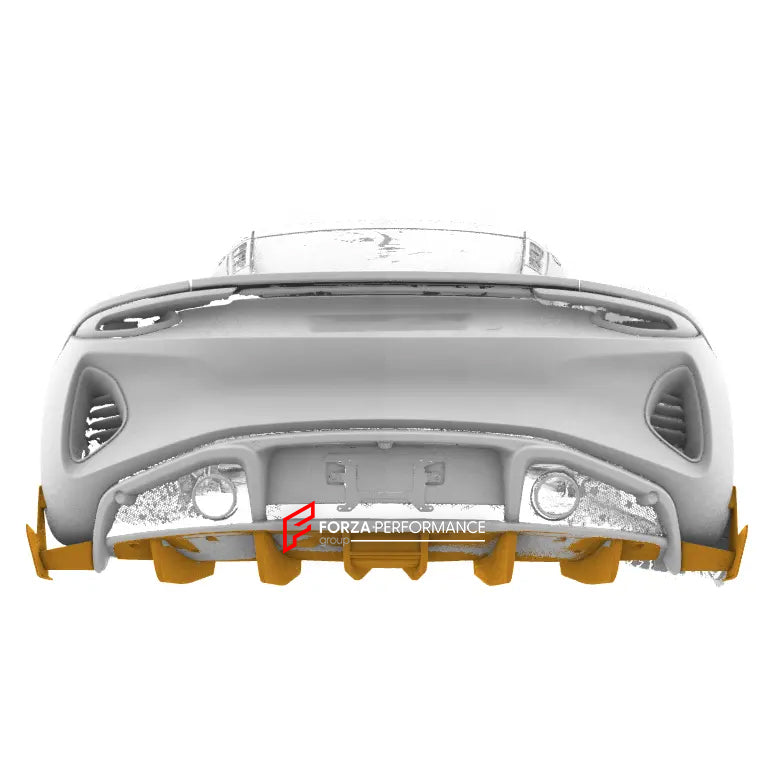 CARBON REAR DIFFUSER for LOTUS EMIRA  Set includes:  Rear Diffuser