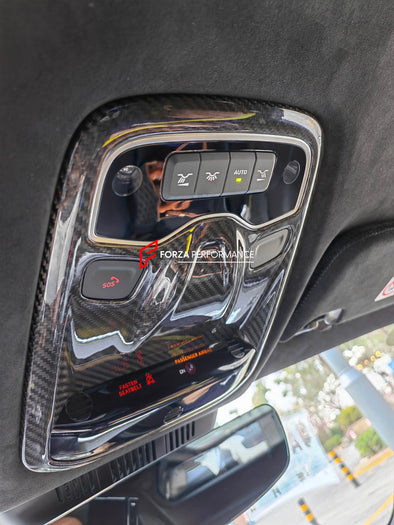 CARBON LIGHT FRAME CONTROL PANEL for LOTUS EMIRA  Set includes:  Light Frame Control Panel