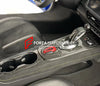 CARBON CENTER CONSOLE FRAME COVER AND CUPHOLDER for LOTUS EMIRA  Set includes:  Center Console Frame Cover Cupholder