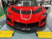 MANSORY STYLE CARBON BODY KIT for FERRARI SF90  Set includes:  Front Bumper Assembly Side Skirts Rear Spoiler Rear Bumper Assembly