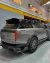 MANSORY STYLE CARBON BODY KIT for LAND ROVER RANGE ROVER L460 EXECUTIVE EDITION 2023+

Front Lip
Front Hood
Front Grille
Side Mirror Covers
Side Air Vents
Side Skirts
Wheel Arch Liners
Rear Roof Spoiler
Rear Trunk Spoiler
Rear Diffuser